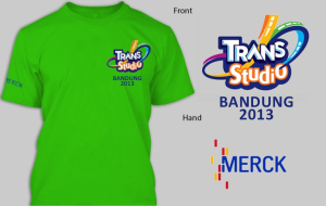 Kaos Outing PT Merck Ke Trans Studio Bandung