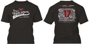 Desain Kaos Komunitas Toyota Kijang Club Indonesia Edisi 17th Anniversary - Elegan, Solid, dan Sarat Makna
