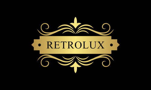 Ornamental luxury golden logo design vector illustration
