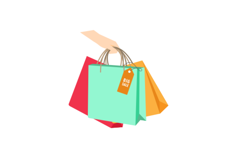 Shopping Bag Icon In Gold Color Bag Logo Vector Illustration For Graphic  And Web Design Stock Illustration - Download Image Now - iStock