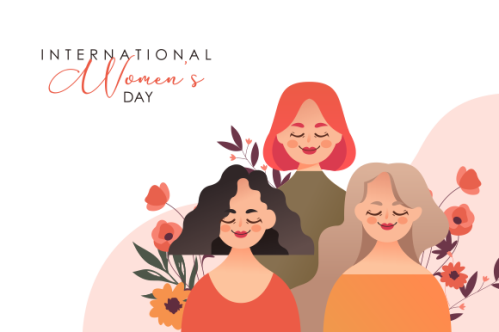 International women's day illustration march 8