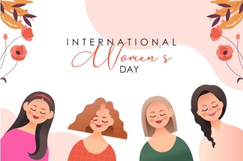 International women's day illustration march 8