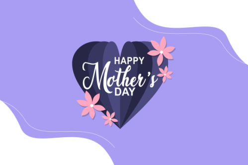 Happy mother's day background illustration concept