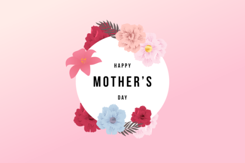 Happy mother's day background illustration concept