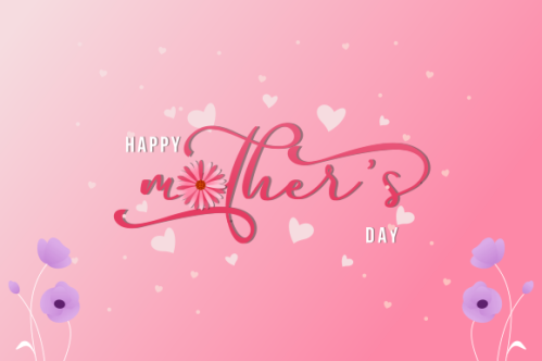 Happy mother's day background illustration concept