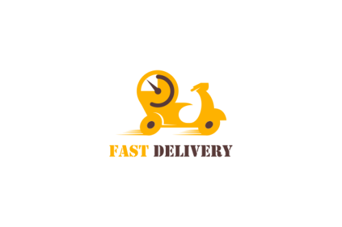 Fast delivery service logo design