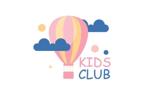 Kids land club logo. Playground logo