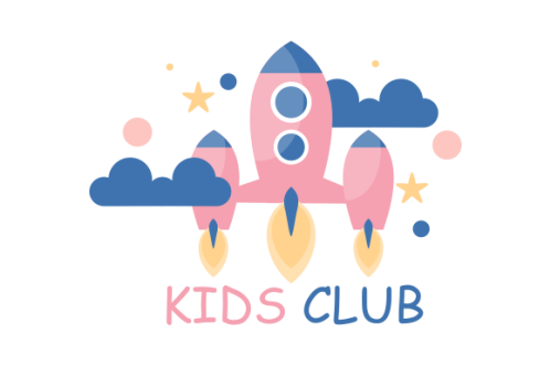 Kids land club logo. Playground logo