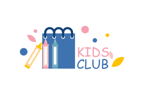 Kids land club logo. Playground logo