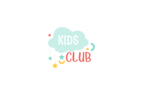 Kids land club logo. Playground logo