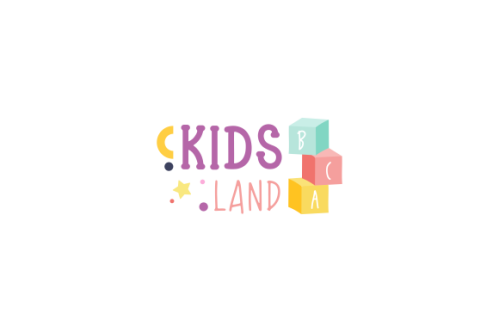 Kids land club logo. Playground logo