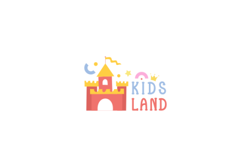 Kids land club logo. Playground logo