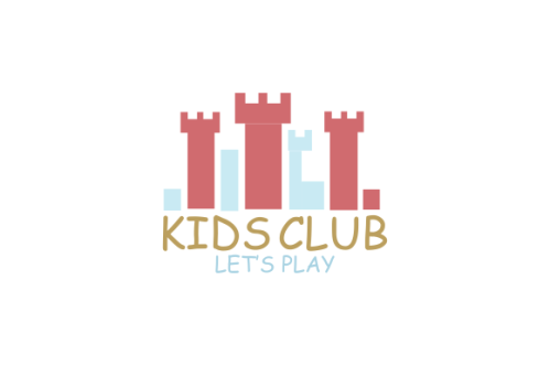 Kids land club logo. Playground logo