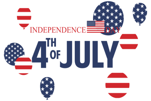 4th of july independence day illustration