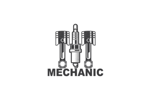 Mechanic logo design services, engineering, repair