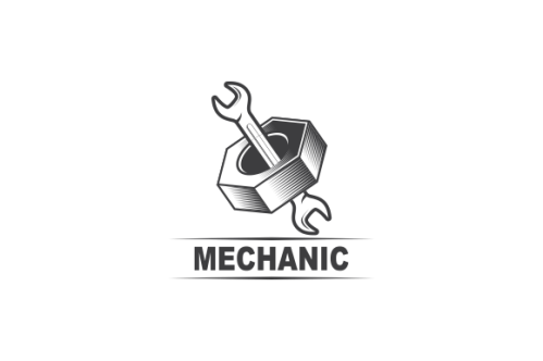 Mechanic logo design services, engineering, repair