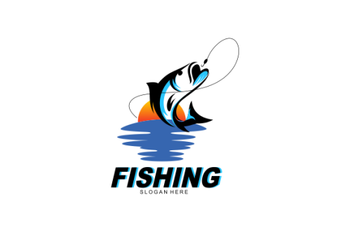 Fishing logo design ideas. Best logo