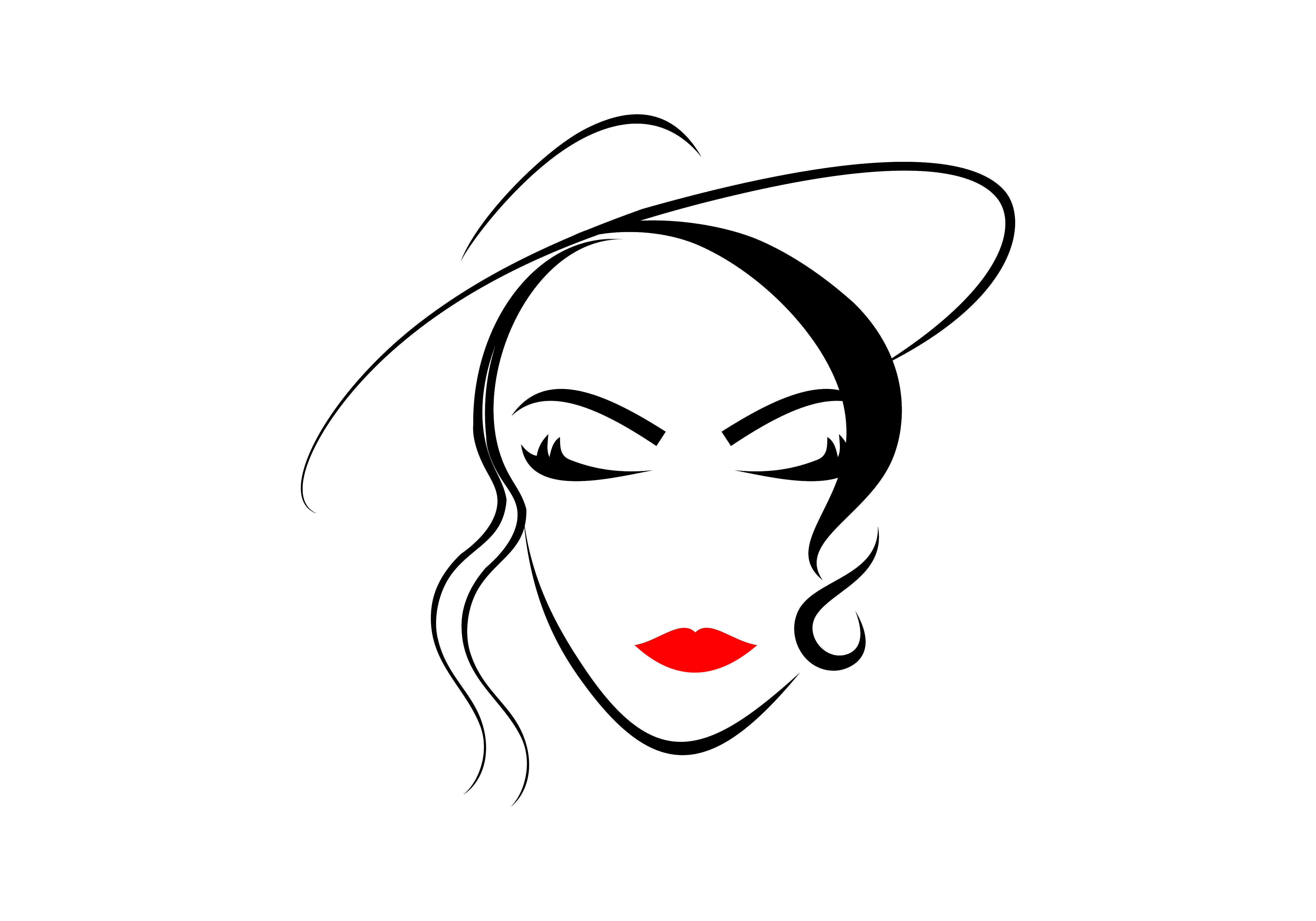 Woman Face Logo