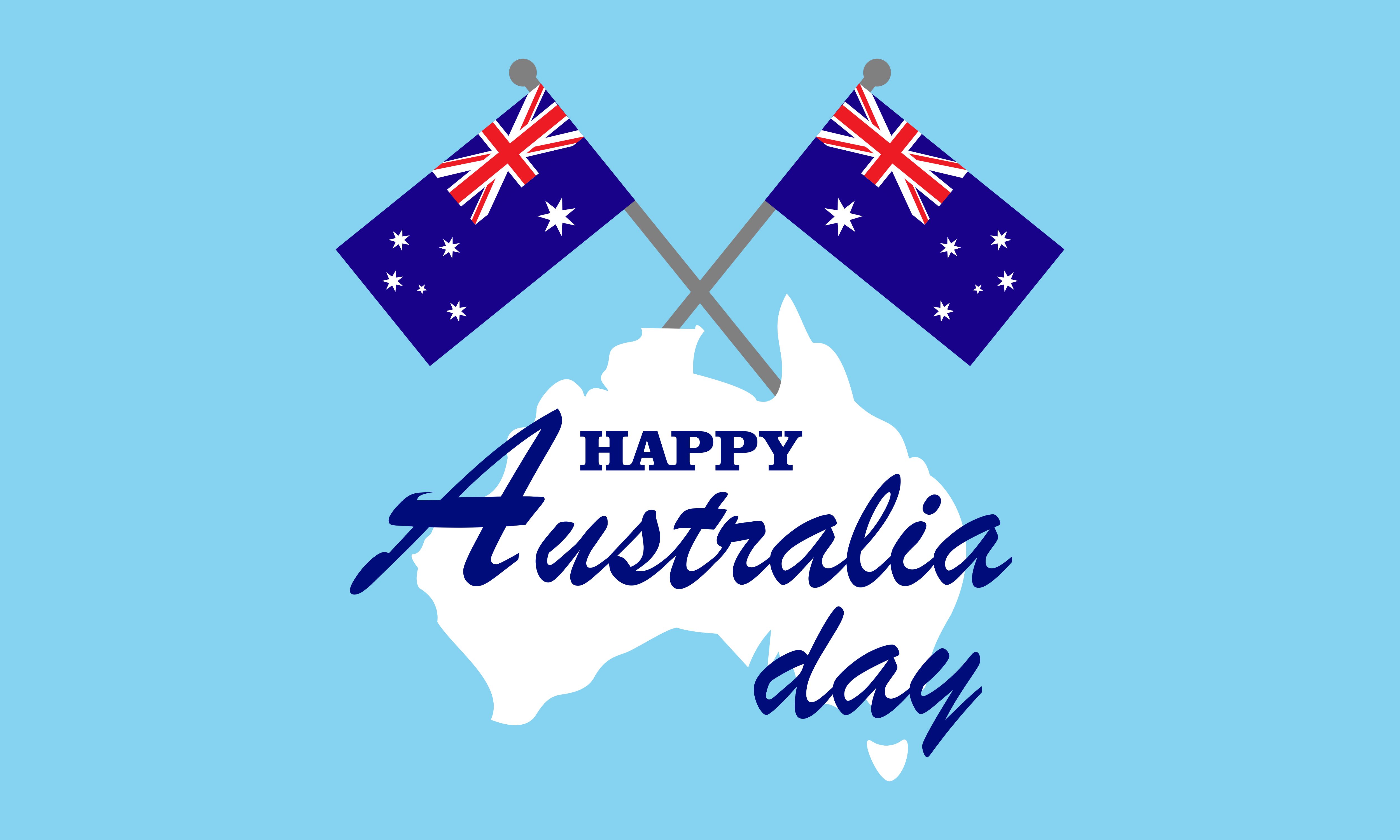 Happy Australia Day Australia National Day With Australia National